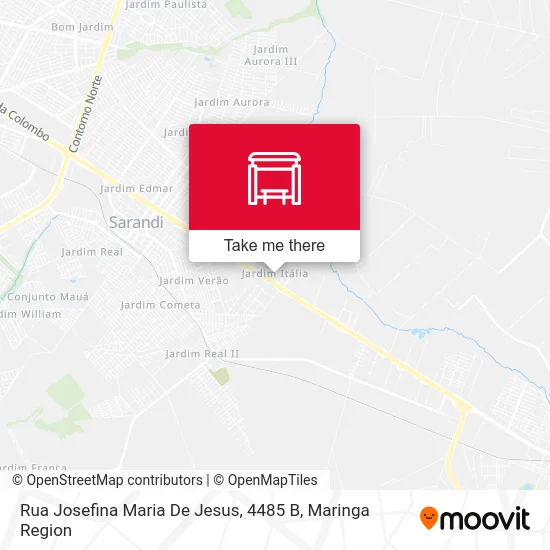 Rua Josefina Maria De Jesus, 4485 B map