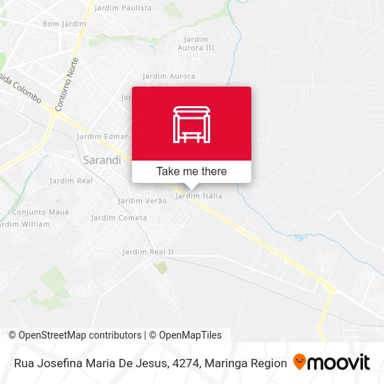 Rua Josefina Maria De Jesus, 4274 map