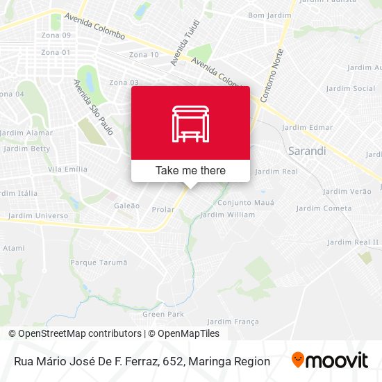 Rua Mário José De F. Ferraz, 652 map