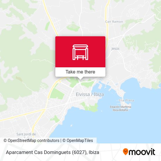 Aparcament Cas Dominguets (6027) map