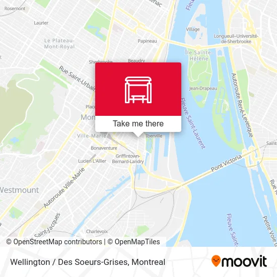 Wellington / Des Soeurs-Grises map