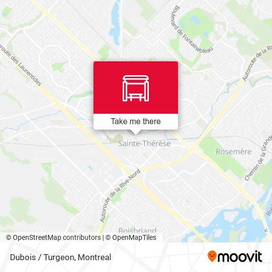 Dubois / Turgeon map