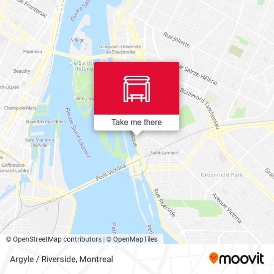 Argyle / Riverside map