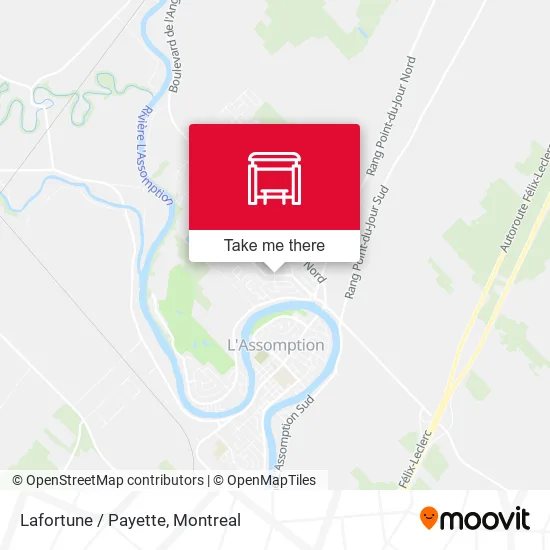 Lafortune / Payette map