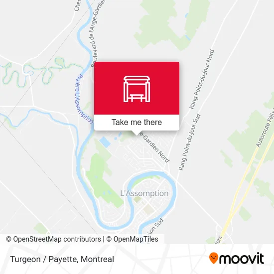 Turgeon / Payette map