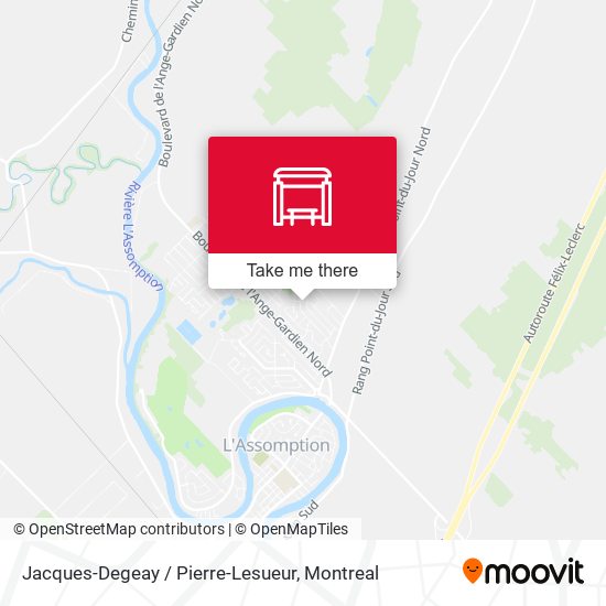 Jacques-Degeay / Pierre-Lesueur map
