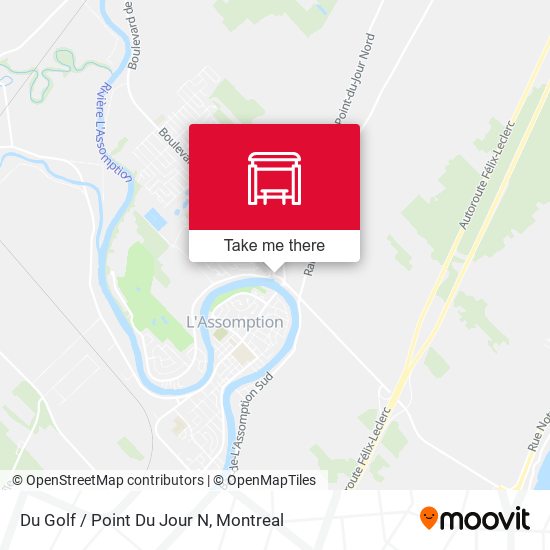 Du Golf / Point Du Jour N map