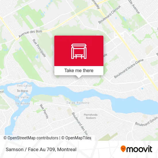 Samson / Face Au 709 map