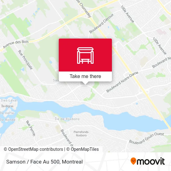 Samson / Face Au 500 map