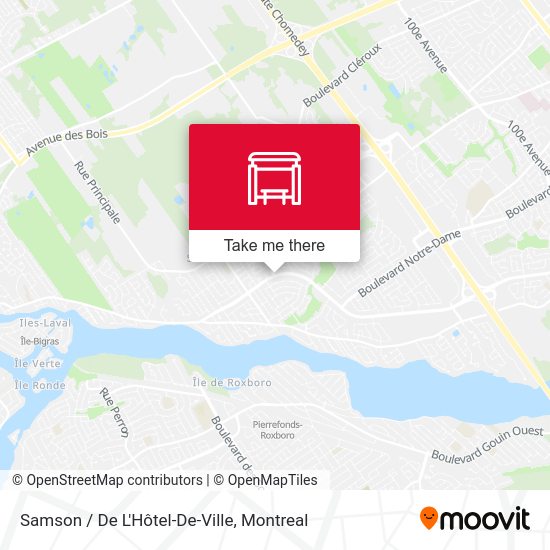 Samson / De L'Hôtel-De-Ville map