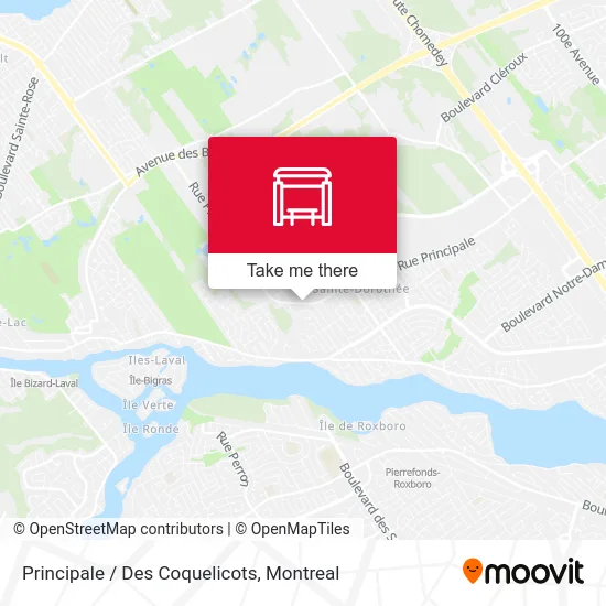 Principale / Des Coquelicots map