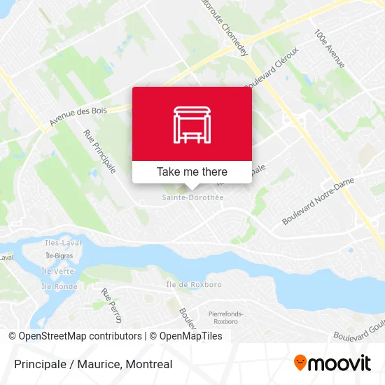 Principale / Maurice map