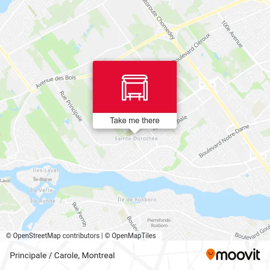 Principale / Carole map