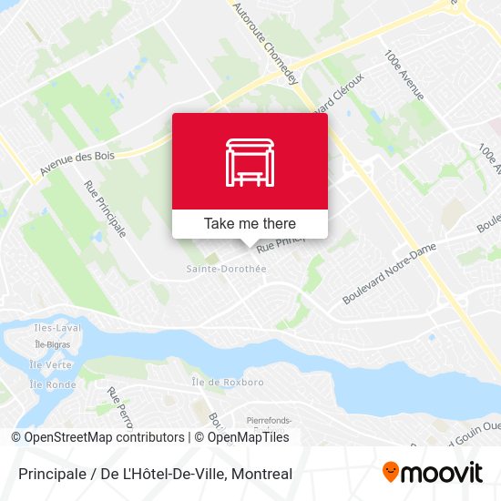 Principale / De L'Hôtel-De-Ville map