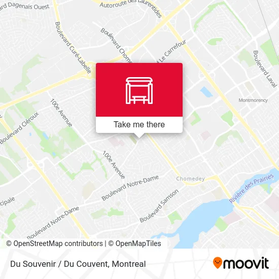 Du Souvenir / Du Couvent map