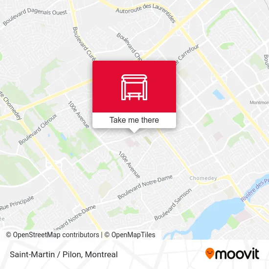 Saint-Martin / Pilon map