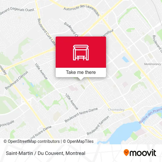 Saint-Martin / Du Couvent map