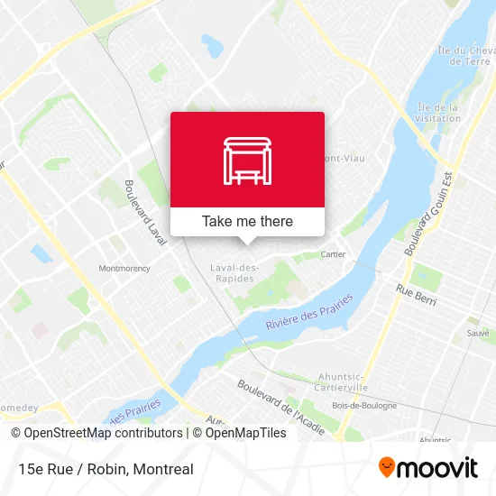 15e Rue / Robin map