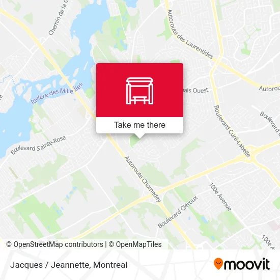Jacques / Jeannette map