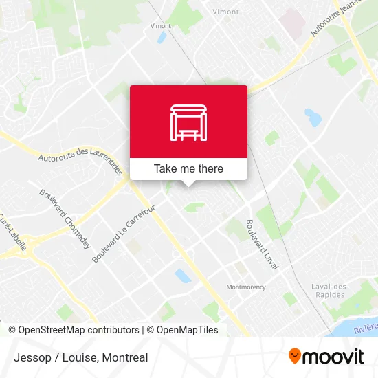 Jessop / Louise map