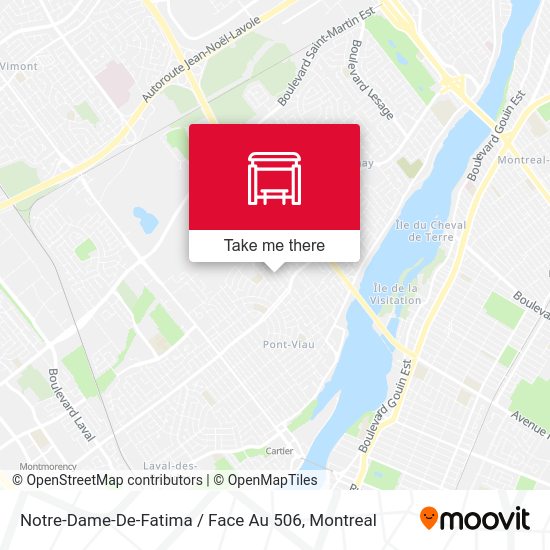 Notre-Dame-De-Fatima / Face Au 506 map