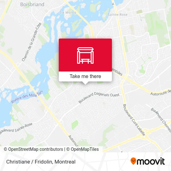 Christiane / Fridolin map