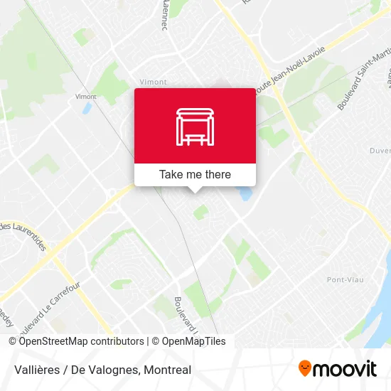 Vallières / De Valognes map