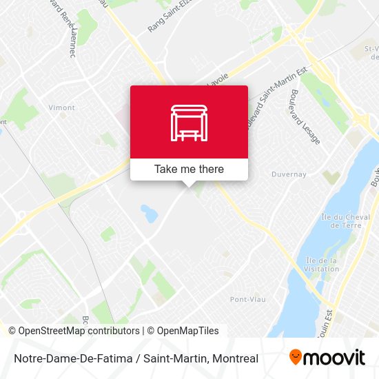 Notre-Dame-De-Fatima / Saint-Martin map