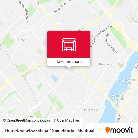 Notre-Dame-De-Fatima / Saint-Martin map