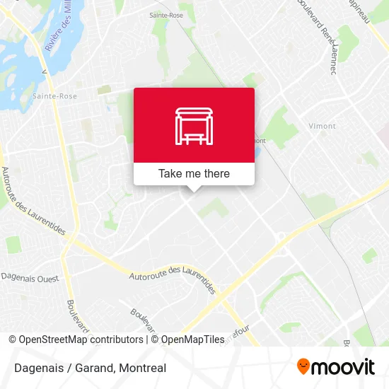 Dagenais / Garand map