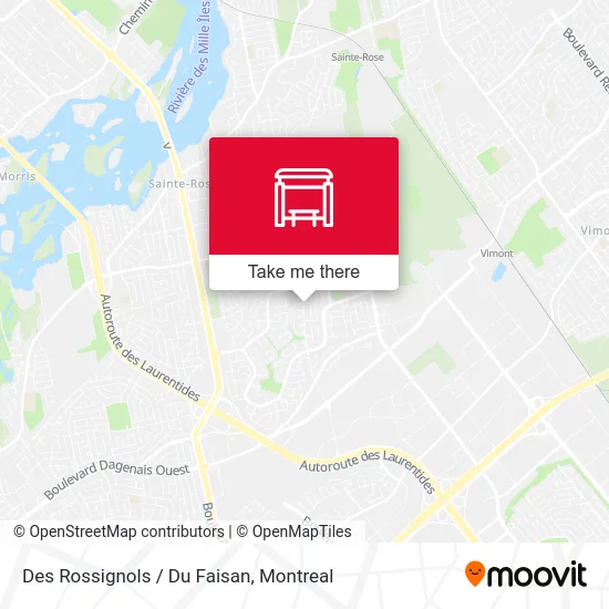 Des Rossignols / Du Faisan map