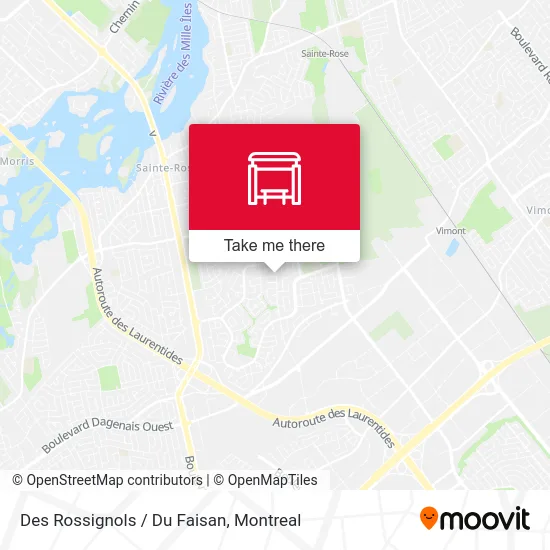 Des Rossignols / Du Faisan map
