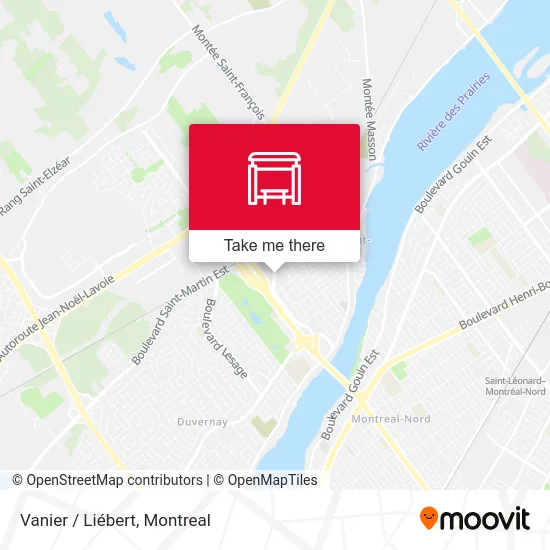 Vanier / Liébert map
