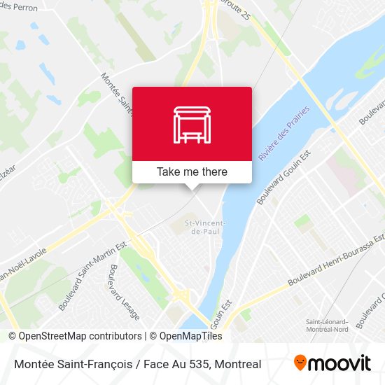 Montée Saint-François / Face Au 535 map