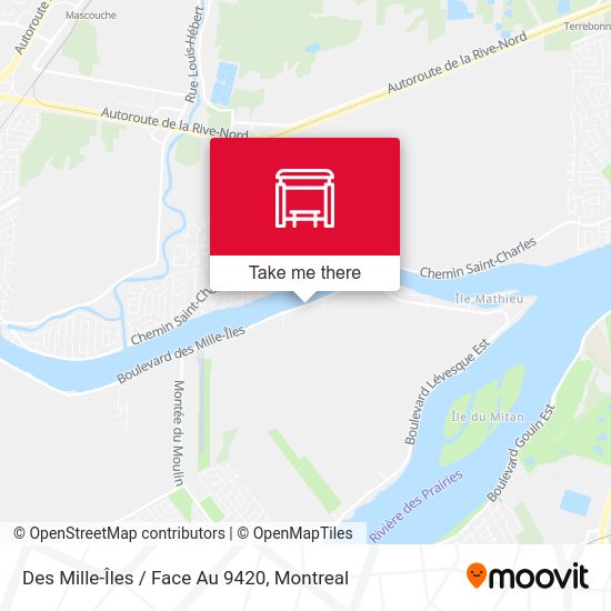 Des Mille-Îles / Face Au 9420 map