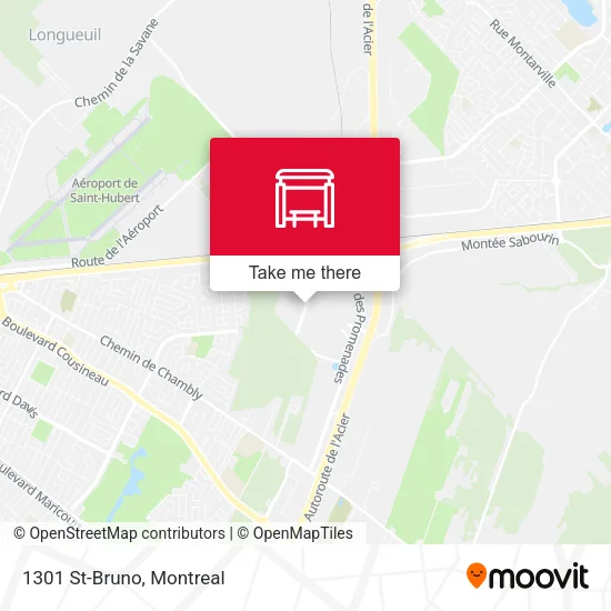 1301 St-Bruno map