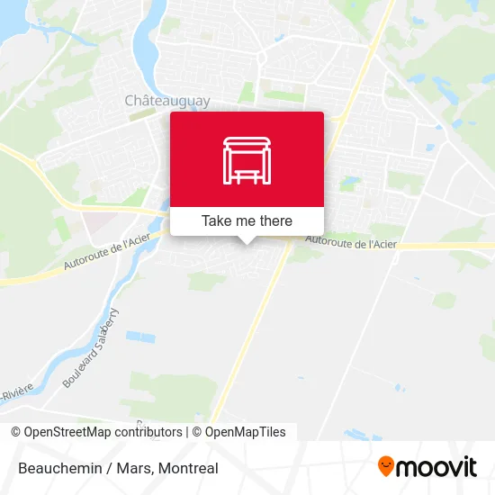 Beauchemin / Mars map