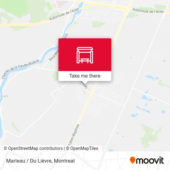 Marleau / Du Lièvre map