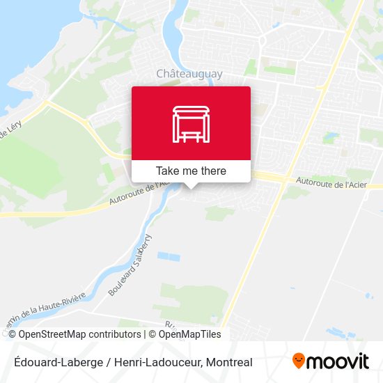 Édouard-Laberge / Henri-Ladouceur map