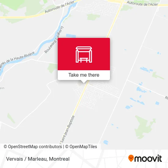 Vervais / Marleau map