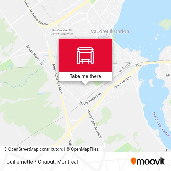 Guillemette / Chaput map