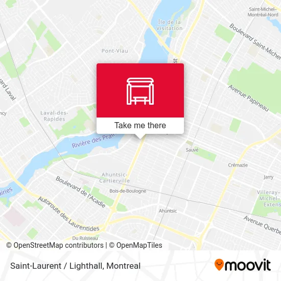 Saint-Laurent / Lighthall map