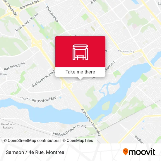 Samson / 4e Rue map