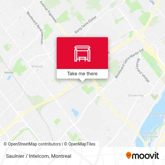 Saulnier / Intelcom map