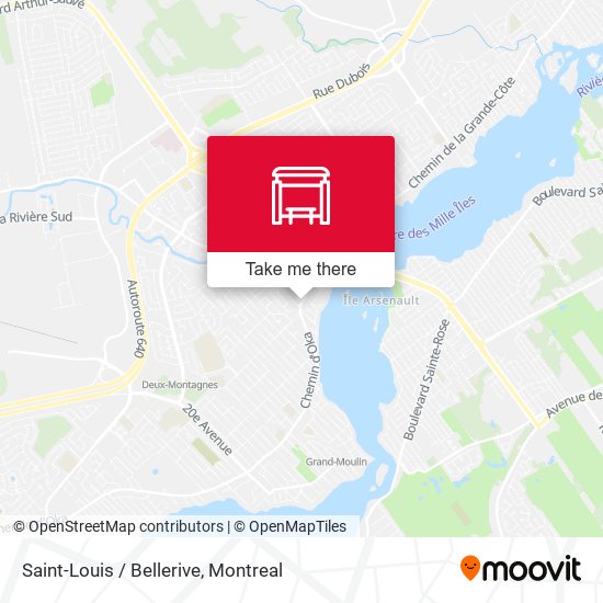 Saint-Louis / Bellerive map
