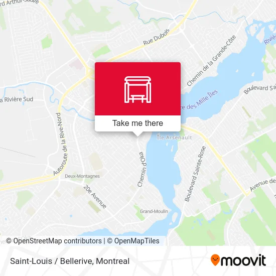 Saint-Louis / Bellerive map