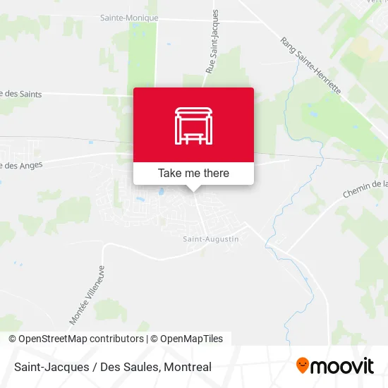 Saint-Jacques / Des Saules map