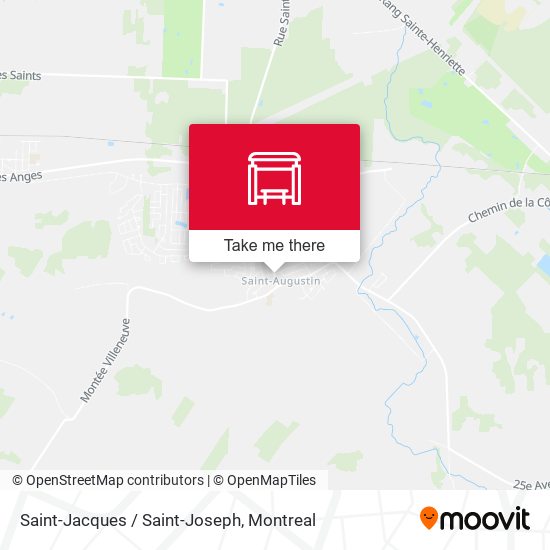 Saint-Jacques / Saint-Joseph map