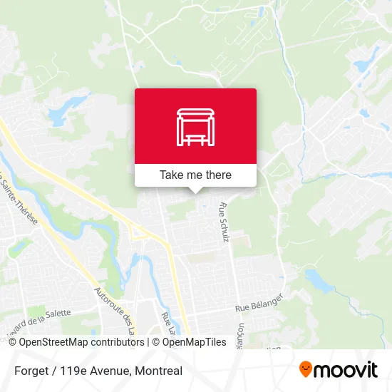 Forget / 119e Avenue map