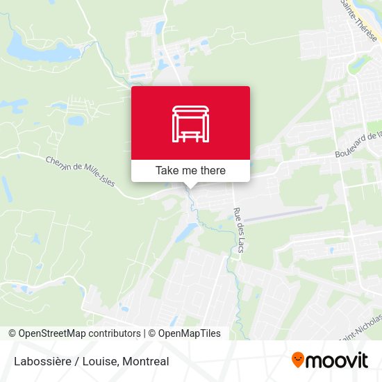 Labossière / Louise map